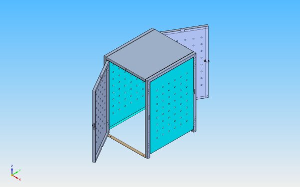 M13 | Mülltonnenbox